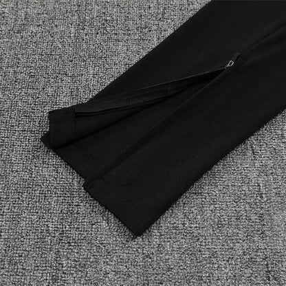 25/26 Manchester City x Asahi Black Kids Size Tracksuit from FootballPrestige.com - Premium Football Kits
