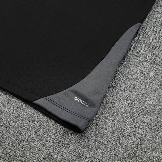 25/26 Manchester City x Asahi Black Tracksuit from FootballPrestige.com - Premium Football Kits