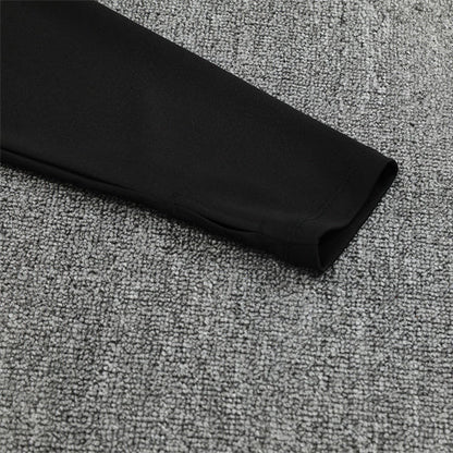25/26 Manchester City x Asahi Black Tracksuit from FootballPrestige.com - Premium Football Kits