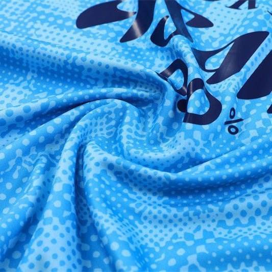 25/26 Manchester City x Asahi Blue Tracksuit from FootballPrestige.com - Premium Football Kits