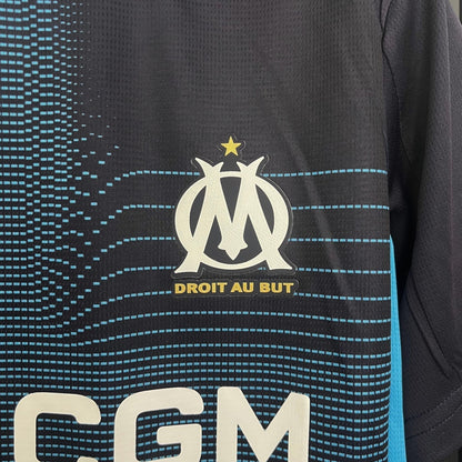 25/26 Marseille Away Kit from FootballPrestige.com - Premium Football Kits