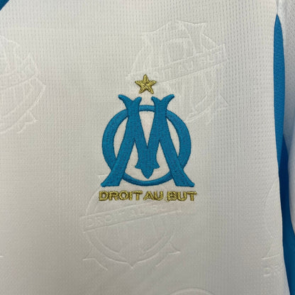 25/26 Marseille Home Kit from FootballPrestige.com - Premium Football Kits