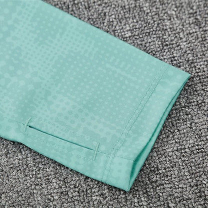 25/26 Marseille Training Mint Green Kids Size Tracksuit from FootballPrestige.com - Premium Football Kits