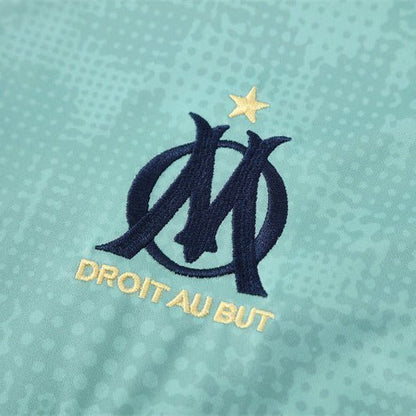 25/26 Marseille Training Mint Green Tracksuit from FootballPrestige.com - Premium Football Kits