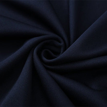 25/26 Marseille Training Navy Blue Tracksuit from FootballPrestige.com - Premium Football Kits