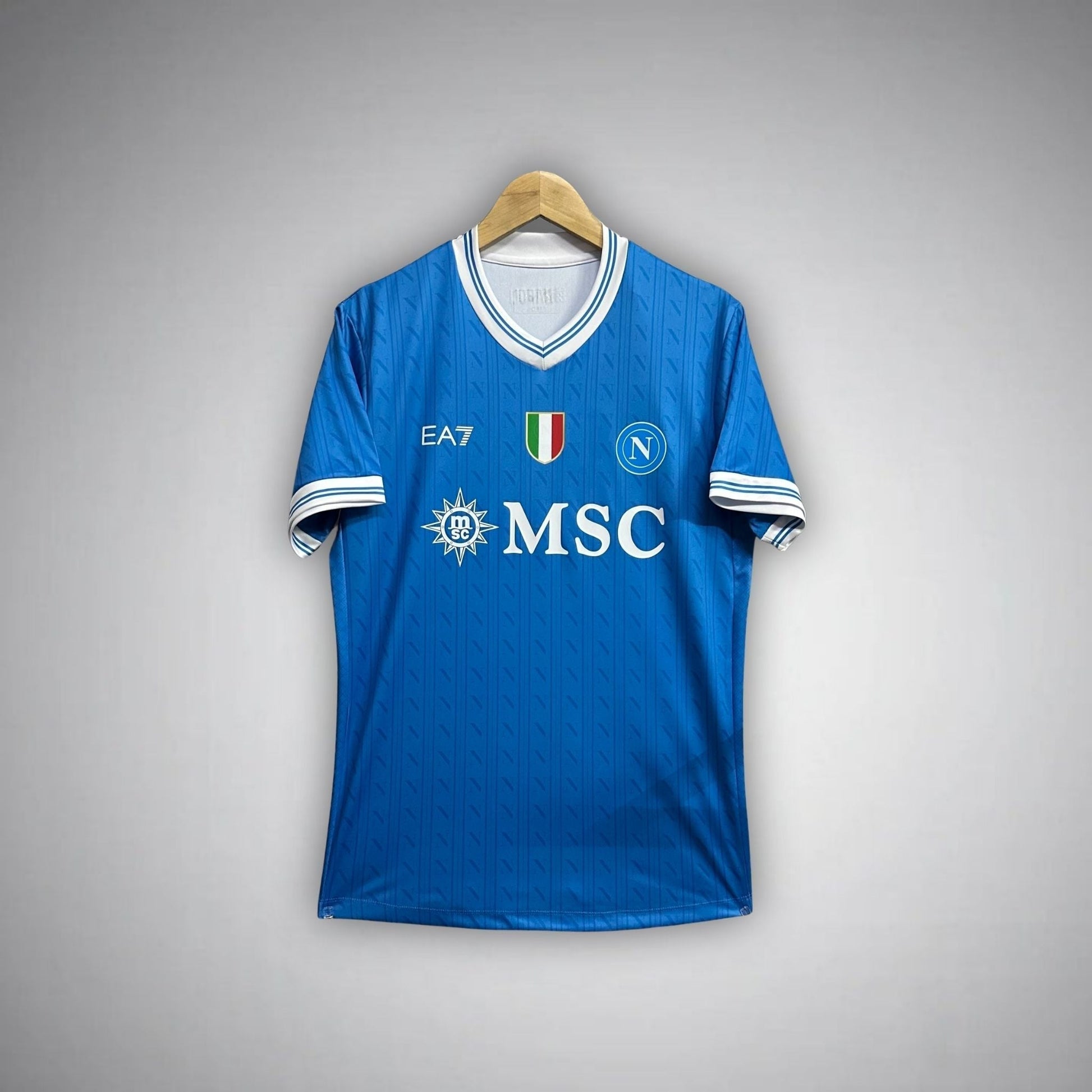 25/26 Napoli Home Kit from FootballPrestige.com - Premium Football Kits