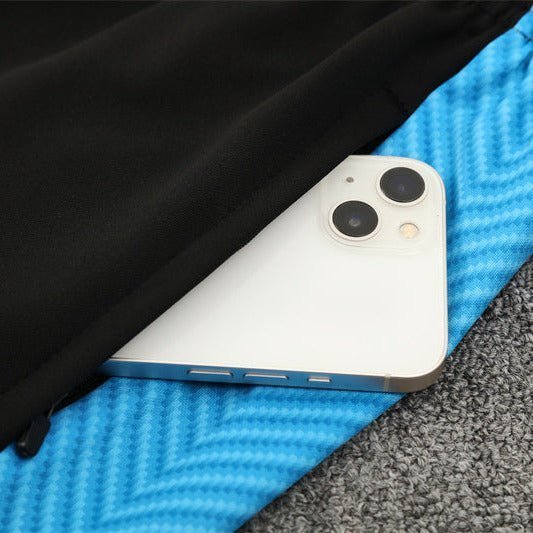 25/26 Napoli Training Black Tracksuit from FootballPrestige.com - Premium Football Kits