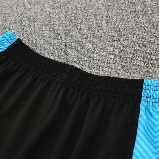 25/26 Napoli Training Black Tracksuit from FootballPrestige.com - Premium Football Kits