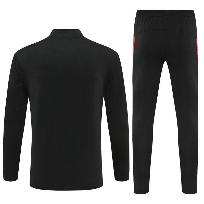 25/26 Portugal Training Black Kids Size Tracksuit from FootballPrestige.com - Premium Football Kits