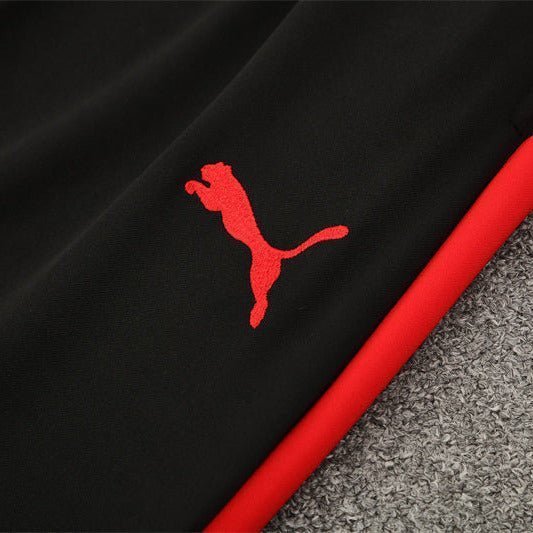 25/26 Portugal Training Black Tracksuit from FootballPrestige.com - Premium Football Kits