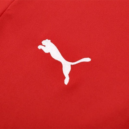 25/26 Portugal Training Red Tracksuit from FootballPrestige.com - Premium Football Kits