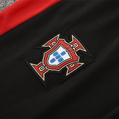25/26 Portugal Training Red Tracksuit from FootballPrestige.com - Premium Football Kits