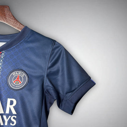 25/26 PSG Home Kids Size Kit from FootballPrestige.com - Premium Football Kits