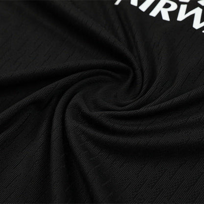 25/26 PSG Training Black Kids Size Tracksuit from FootballPrestige.com - Premium Football Kits