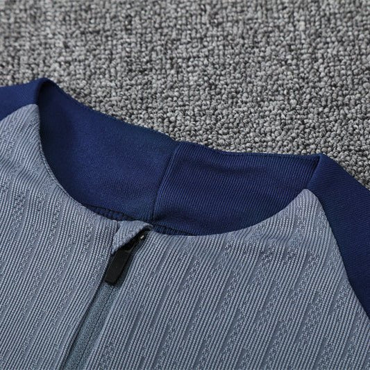 25/26 PSG Training Grey Tracksuit from FootballPrestige.com - Premium Football Kits