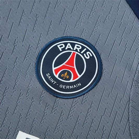 25/26 PSG Training Grey Tracksuit from FootballPrestige.com - Premium Football Kits