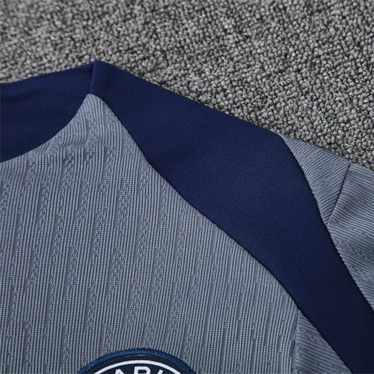 25/26 PSG Training Grey Tracksuit from FootballPrestige.com - Premium Football Kits