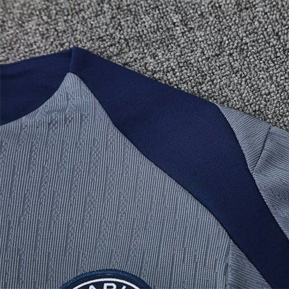 25/26 PSG Training Grey Tracksuit from FootballPrestige.com - Premium Football Kits
