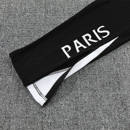 25/26 PSG x Jordan Black Kids Size Tracksuit from FootballPrestige.com - Premium Football Kits