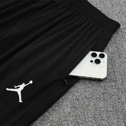 25/26 PSG x Jordan Black Tracksuit from FootballPrestige.com - Premium Football Kits