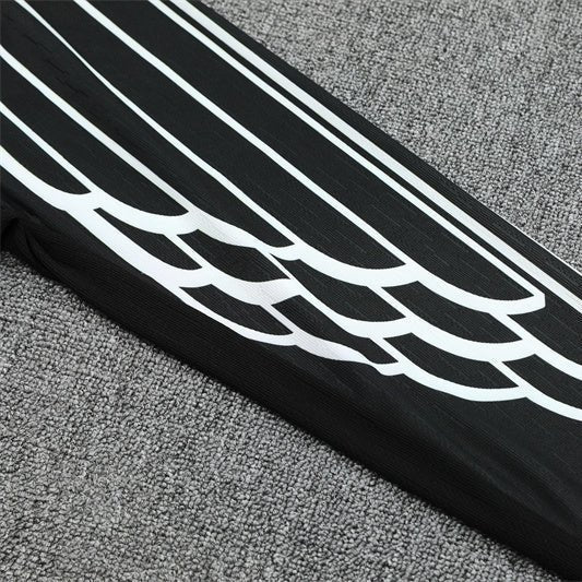 25/26 PSG x Jordan Black Tracksuit from FootballPrestige.com - Premium Football Kits