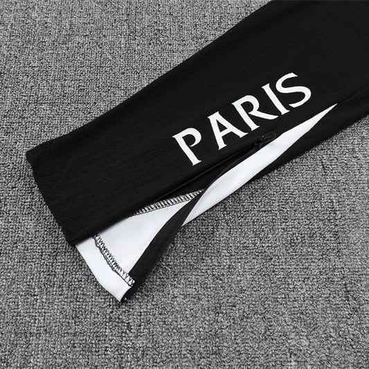 25/26 PSG x Jordan Black Tracksuit from FootballPrestige.com - Premium Football Kits