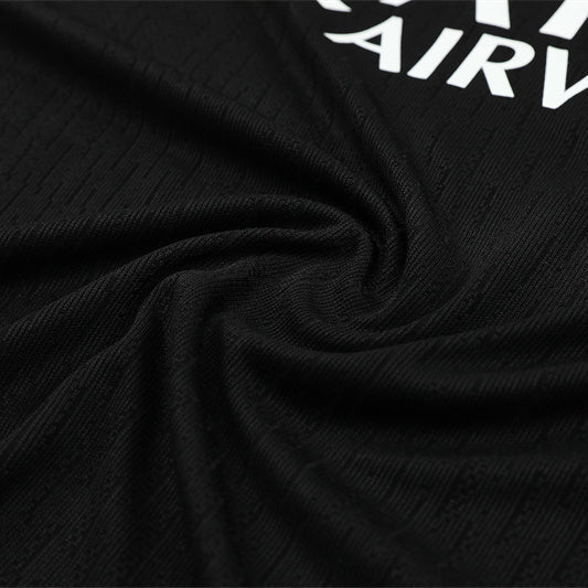 25/26 PSG x Jordan Black Tracksuit from FootballPrestige.com - Premium Football Kits
