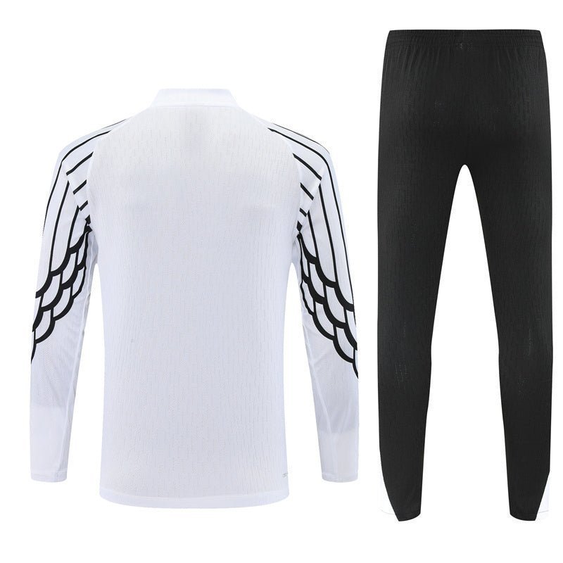 25/26 PSG x Jordan White Kids Size Tracksuit from FootballPrestige.com - Premium Football Kits