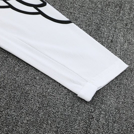 25/26 PSG x Jordan White Kids Size Tracksuit from FootballPrestige.com - Premium Football Kits