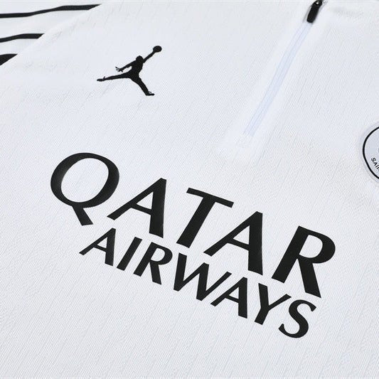 25/26 PSG x Jordan White Tracksuit from FootballPrestige.com - Premium Football Kits