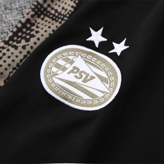 25/26 PSV Training Black Kids Size Tracksuit from FootballPrestige.com - Premium Football Kits