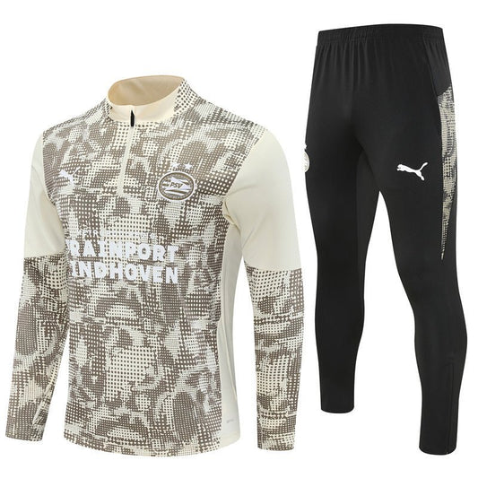 25/26 PSV Training White Tracksuit from FootballPrestige.com - Premium Football Kits