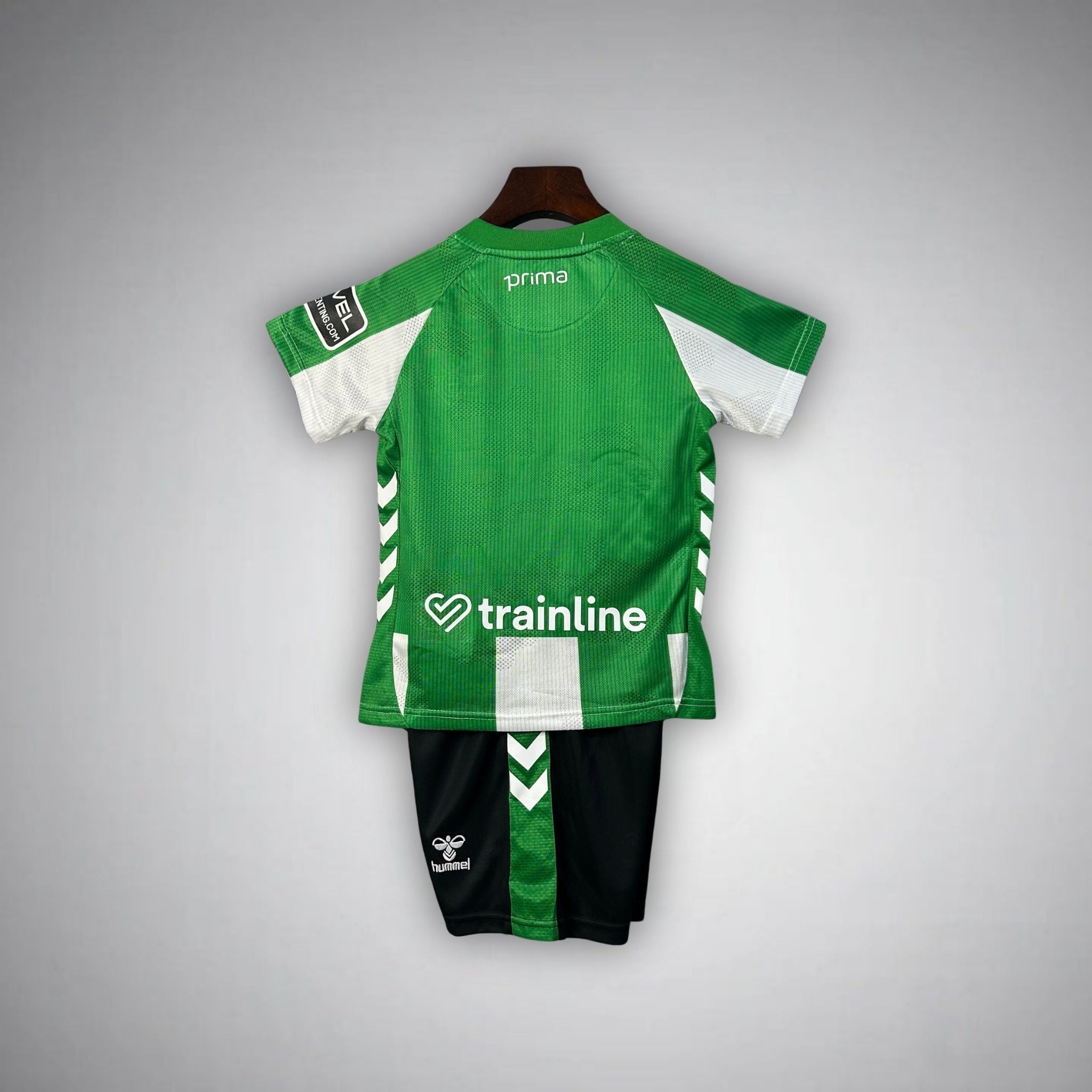 25/26 Real Betis Home Kids Size Kit from FootballPrestige.com - Premium Football Kits