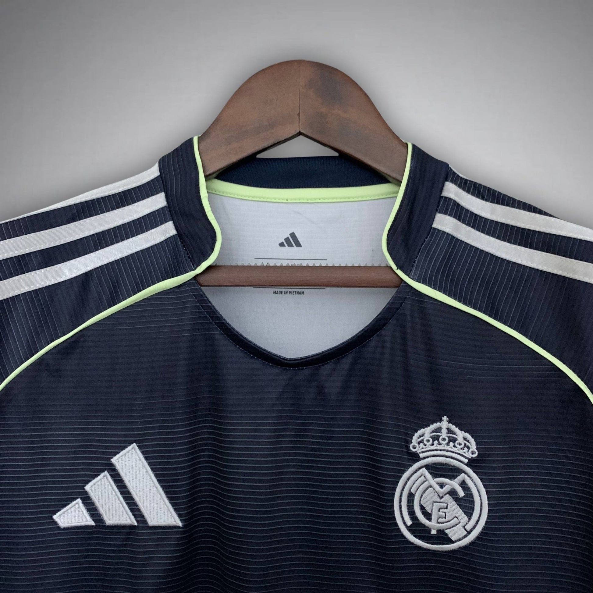 25/26 Real Madrid Away Kit from FootballPrestige.com - Premium Football Kits