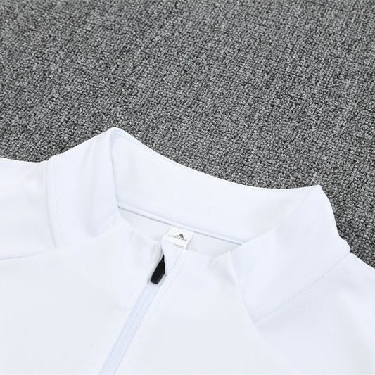 25/26 Real Madrid Home Kids Size Tracksuit from FootballPrestige.com - Premium Football Kits