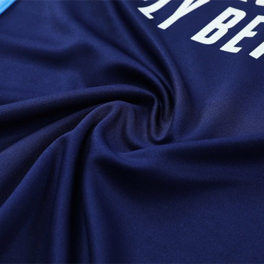 25/26 Real Madrid Training Blue Tracksuit from FootballPrestige.com - Premium Football Kits