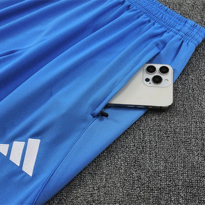 25/26 Real Madrid Training Light Blue Tracksuit from FootballPrestige.com - Premium Football Kits