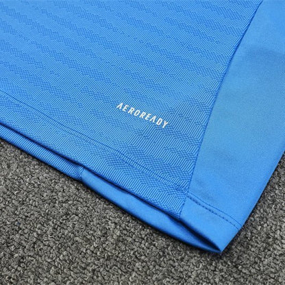 25/26 Real Madrid Training Light Blue Tracksuit from FootballPrestige.com - Premium Football Kits