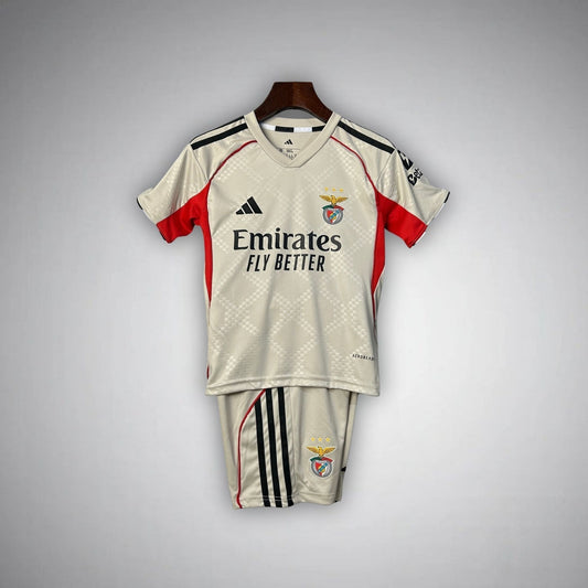 25/26 SL Benfica Away Kids Size Kit from FootballPrestige.com - Premium Football Kits