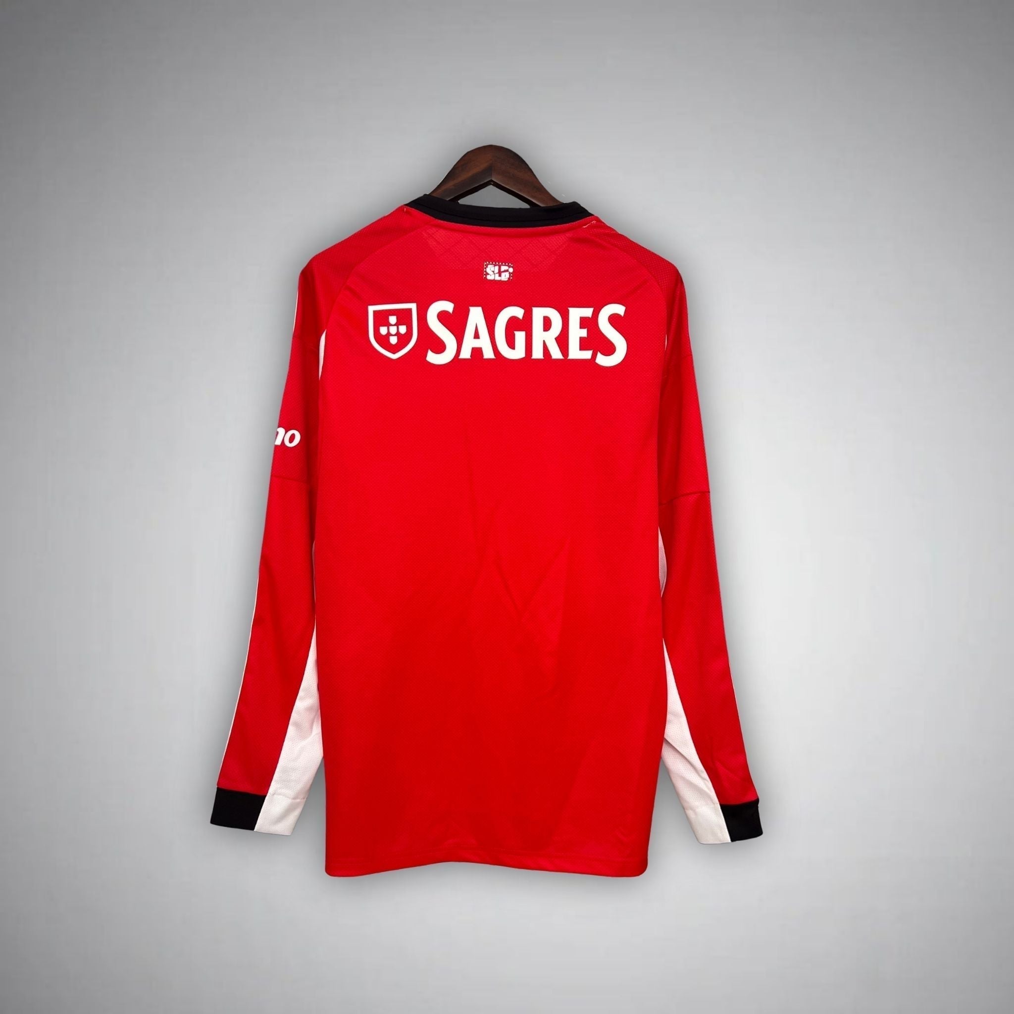 25/26 SL Benfica Home Long Sleeve Kit from FootballPrestige.com - Premium Football Kits