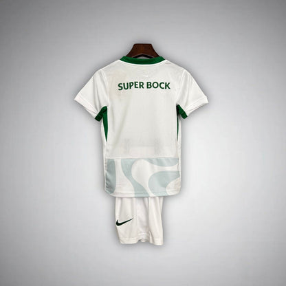 25/26 Sporting CP Fourth Kids Size Kit from FootballPrestige.com - Premium Football Kits