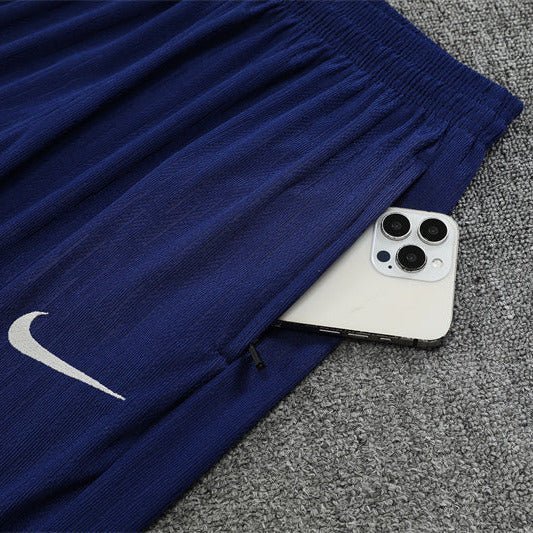 25/26 Tottenham Training Blue Kids Size Tracksuit from FootballPrestige.com - Premium Football Kits