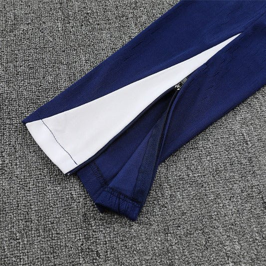 25/26 Tottenham Training Blue Kids Size Tracksuit from FootballPrestige.com - Premium Football Kits