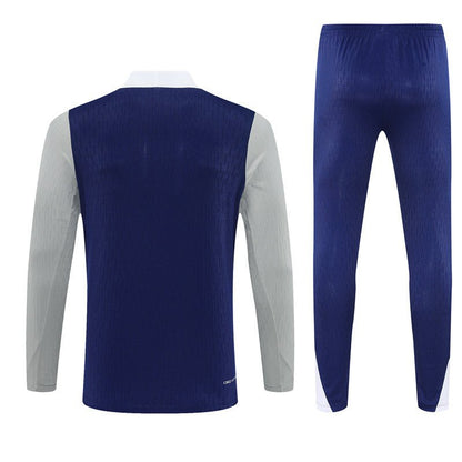 25/26 Tottenham Training Blue Tracksuit from FootballPrestige.com - Premium Football Kits