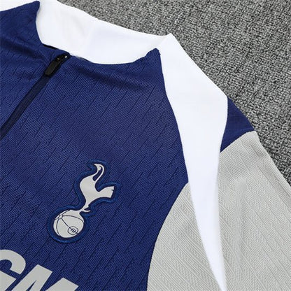 25/26 Tottenham Training Blue Tracksuit from FootballPrestige.com - Premium Football Kits