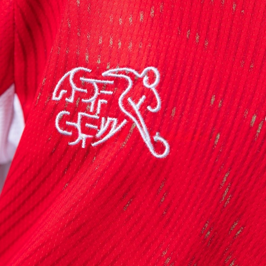 2026 Switzerland Home Kids Size Kit from FootballPrestige.com - Premium Football Kits