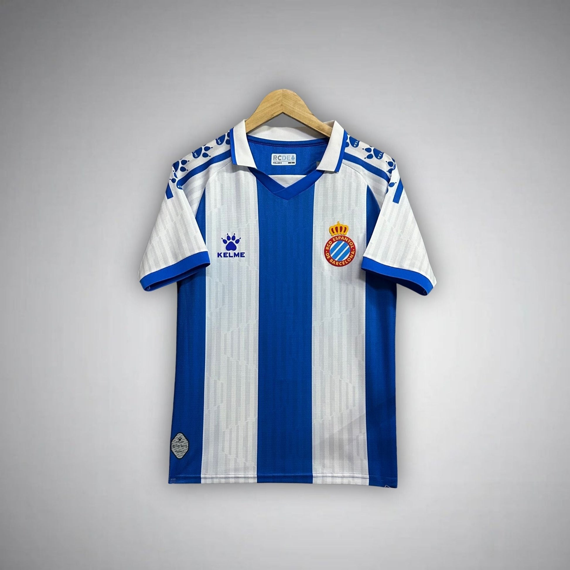 25/26 Espanyol Home Kit from FootballPrestige.com - Premium Football Kits