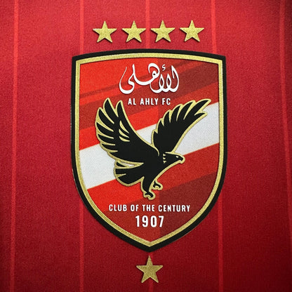 25/26 Al Ahly Home Kit from FootballPrestige.com - Premium Football Kits
