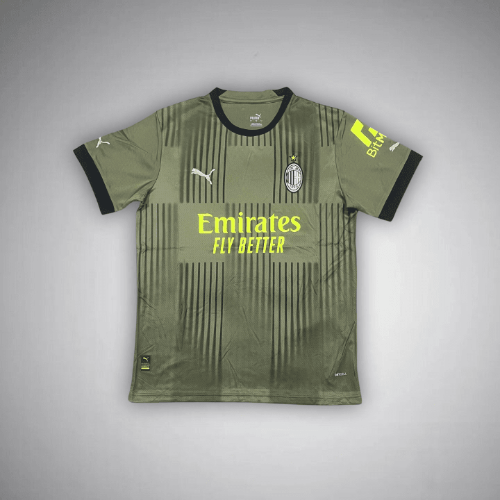 AC Milan "Iron Verde" Premium Kit from FootballPrestige.com - Premium Football Kits