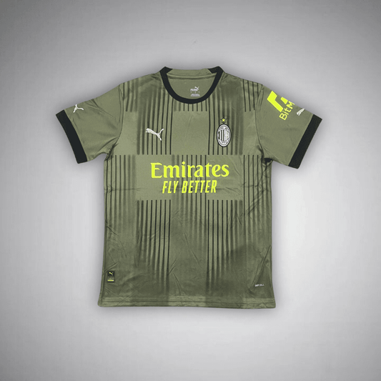 AC Milan "Iron Verde" Premium Kit from FootballPrestige.com - Premium Football Kits